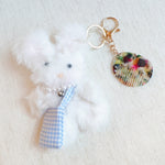Brush My Rabbit Bag Charm